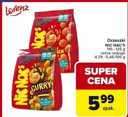 Carrefour Orzeszki NIC NAC'S różne rodzaje oferta