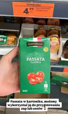 Biedronka Passata Classica w kartoniku oferta