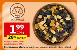 Auchan Mieszanka studencka, luzem lub w opakowaniu oferta