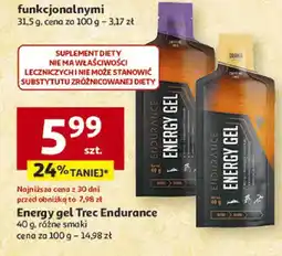 Auchan Energy gel Trec Endurance 40 g, różne smaki oferta