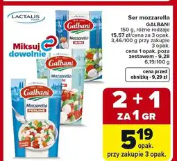 Carrefour Ser mozzarella różne rodzaje oferta