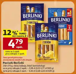 Auchan Parówki Berlinki oferta