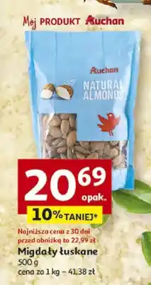 Auchan Migdały łuskane oferta