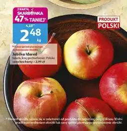 Auchan Jabłka Idared luzem, kraj pochodzenia: Polska, cena bez karty - 2.99 zł oferta