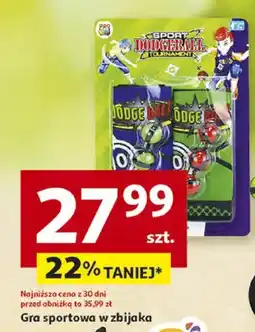 Auchan Gra sportowa w zbijakę oferta