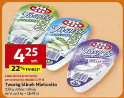 Auchan Twaróg klinek Mlekovita oferta