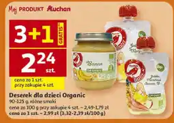 Auchan Deserek dla dzieci Organic oferta