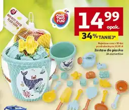 Auchan Zestaw do piasku 18 elementów oferta