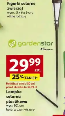 Auchan Lampka solarna plastikowa oferta
