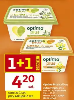 Auchan Margaryna z oliwą extra virgin oferta