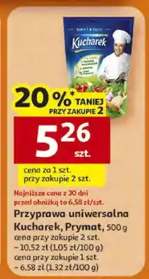 Auchan Przyprawa uniwersalna Kucharek, Prymat oferta