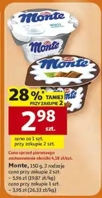 Auchan Deser mleczny Monte oferta