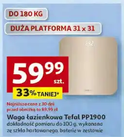 Auchan Waga łazienkowa Tefal PP1900 oferta