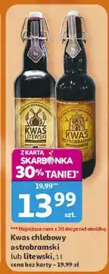 Auchan Kwas chlebowy ostrobramski lub litewski oferta