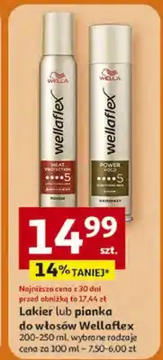 Auchan Lakier lub pianka do włosów oferta