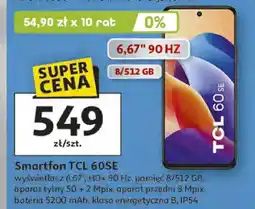 Auchan Smartfon TCL 60SE oferta