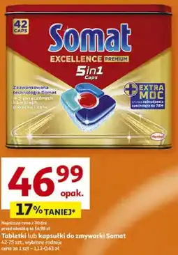Auchan Tabletki lub kapsułki do zmywarki oferta