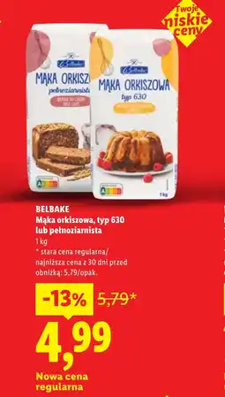 Lidl Mąka orkiszowa Belbake oferta