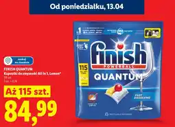 Lidl Kapsułki do zmywarki Finish oferta
