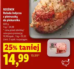 Lidl Rolada indycza Rzeźnik oferta