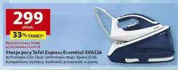 Auchan Stacja pary Tefal Express Essential SV6116 oferta