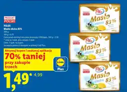 Lidl Masło Pilos oferta