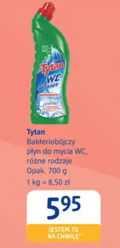 dm drogerie markt Tytan Bakteriobójczy płyn do mycia WC oferta