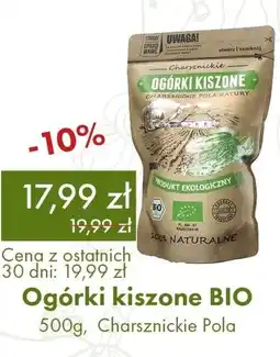 Organic Farma Zdrowia Ogórki kiszone BIO Charsznickie Pola oferta