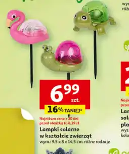 Auchan Lampki solarne zwierzęta oferta
