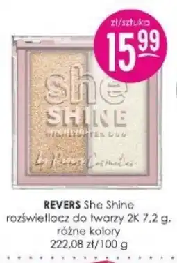 Jaśmin Revers She Shine rozświetlacz do twarzy oferta
