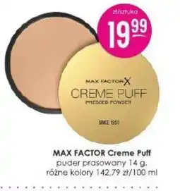 Jaśmin Max Factor Creme Puff puder prasowany oferta
