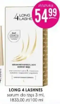 Jaśmin LONG 4 LASHNES serum do rzęs oferta