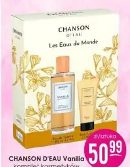 Jaśmin Chanson D'Eau Vanilia komplet kosmetyków oferta