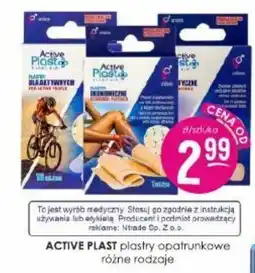 Jaśmin Active Plast plastry opatrunkowe oferta