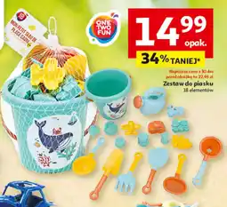 Auchan Zestaw do piasku One Two Fun oferta
