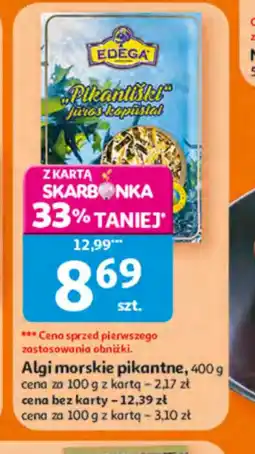 Auchan Edega Algi morskie pikantne oferta