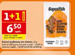 Auchan SuperFish Losoś wędzony oferta