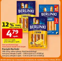 Auchan Parówki Berlinki oferta