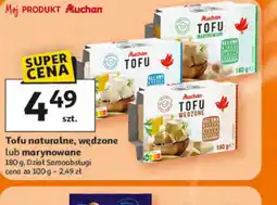 Auchan Tofu naturalne, wędzone lub marynowane Auchan oferta
