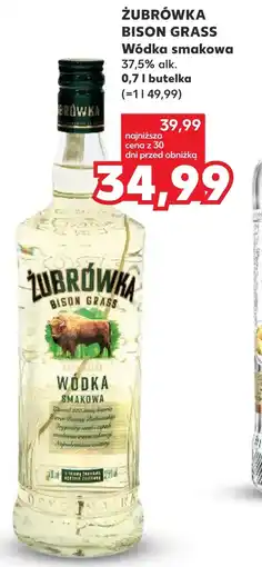 Kaufland Wódka smakowa Żubrówka oferta