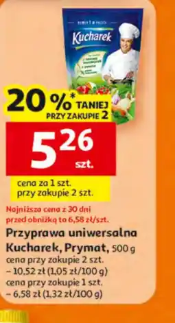 Auchan Przyprawa uniwersalna Kucharek Prymat oferta
