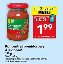 Lewiatan Koncentrat pomidorowy oferta