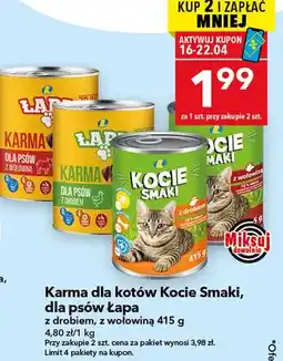 Lewiatan Karma dla kotów z wołowiną oferta