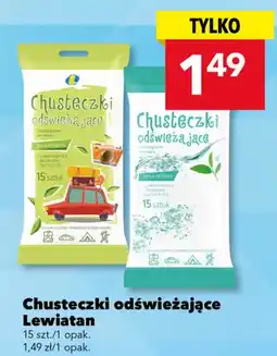 Lewiatan Chusteczki odświeżające oferta