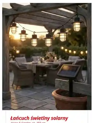 KiK Łańcuch świetlny solarny oferta
