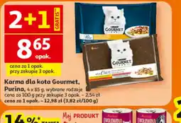 Auchan Purina Karma dla kota Gourmet oferta