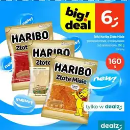 Dealz Żelki Złote Misie ananasowe oferta