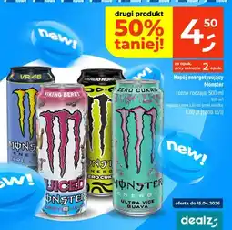 Dealz Napój energetyzujący różne rodzaje oferta