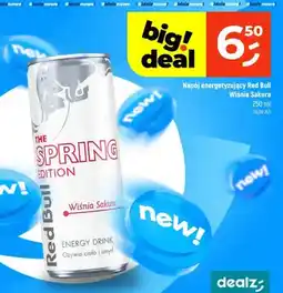 Dealz Napój energetyzujący Wiśnia Sakura oferta