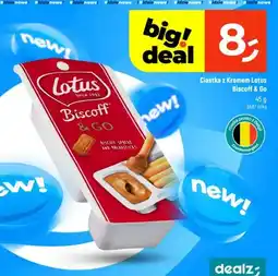 Dealz Ciastka z kremem Biscoff & Go oferta
